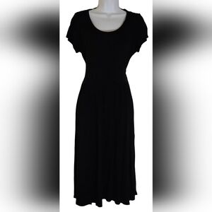 🍒 Black Summer Dress Large